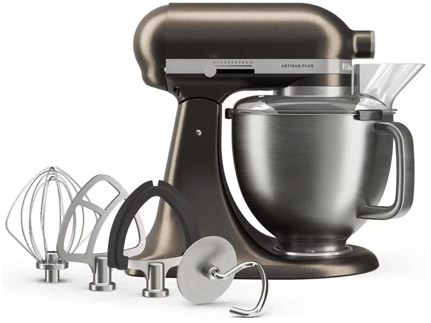 Планетарний міксер KitchenAid Artisan Plus 4.7 л (5KSM50PKVEIO) — фото 4
